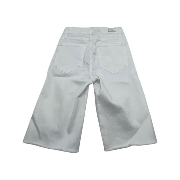 PAIGE‎ Jax Knee Crisp White Shorts - Picture 12 of 15
